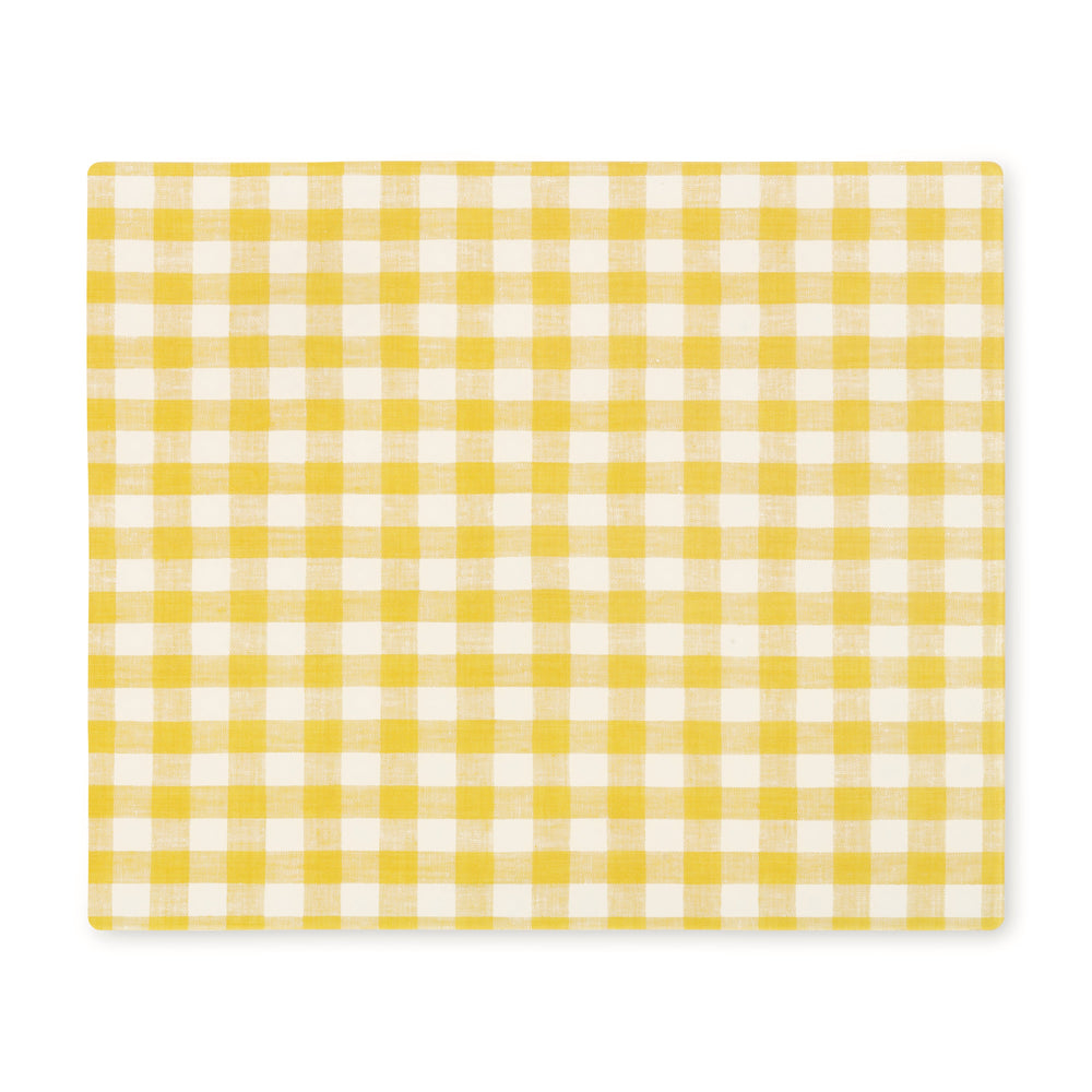 Wadsworth Goldenrod Gingham Placemat