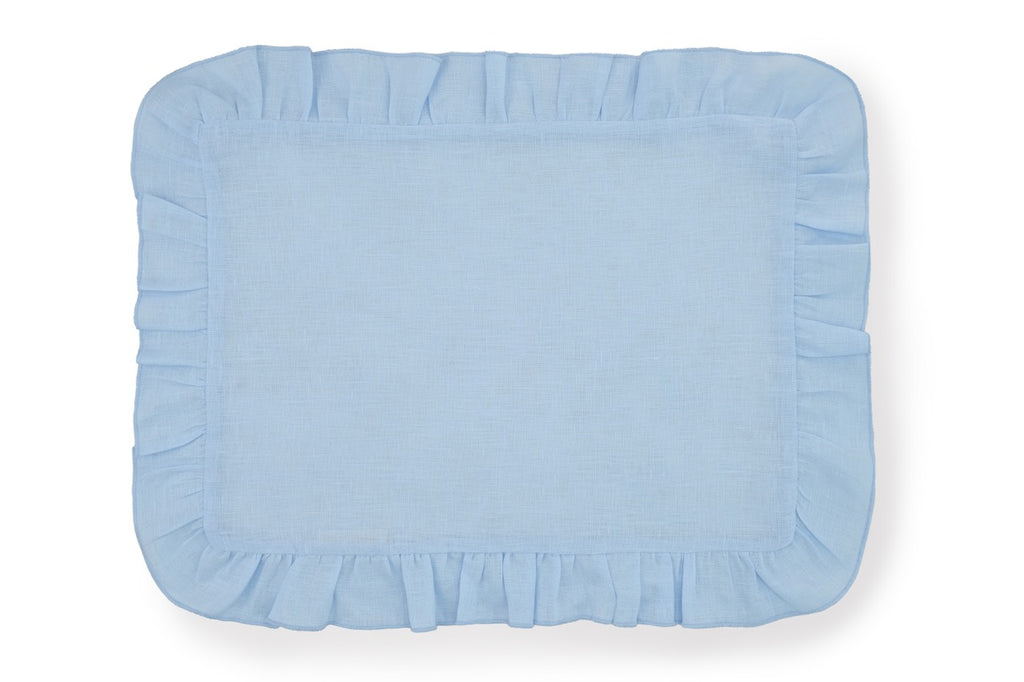 Ruffles Mavi Napkin and Placemat, Set of 2