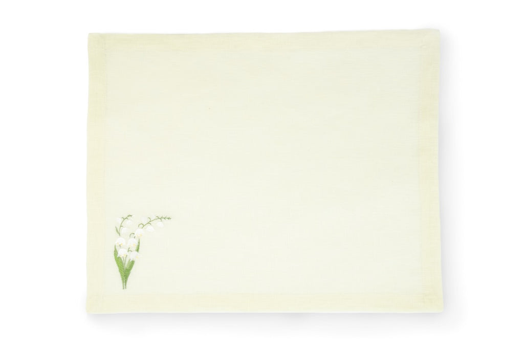 Lily of the Valley Collection Napkin and Placemat, Set of 2