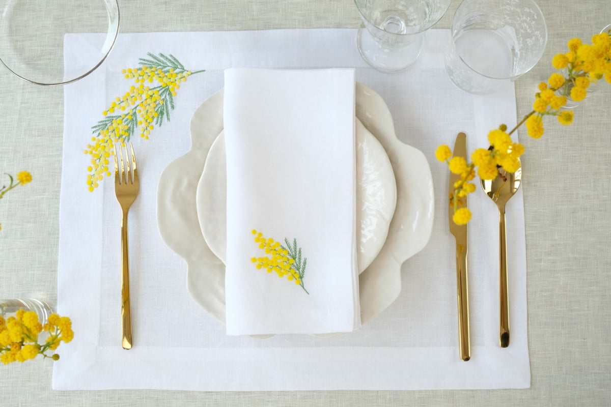 Mimosa Placemat, Set of 4