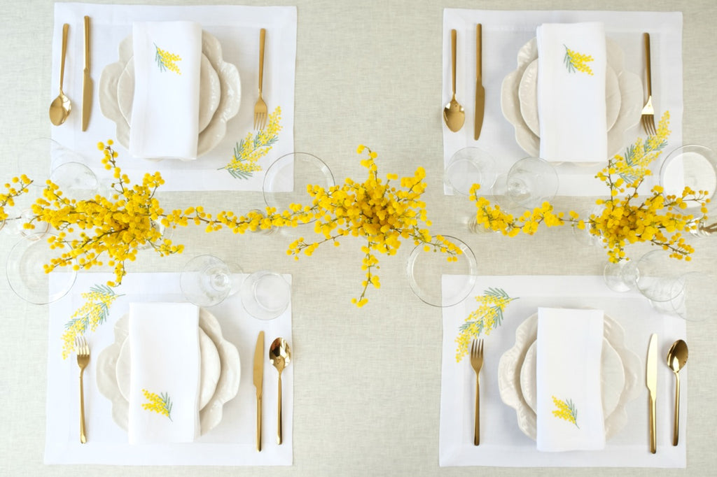Mimosa Placemat, Set of 4