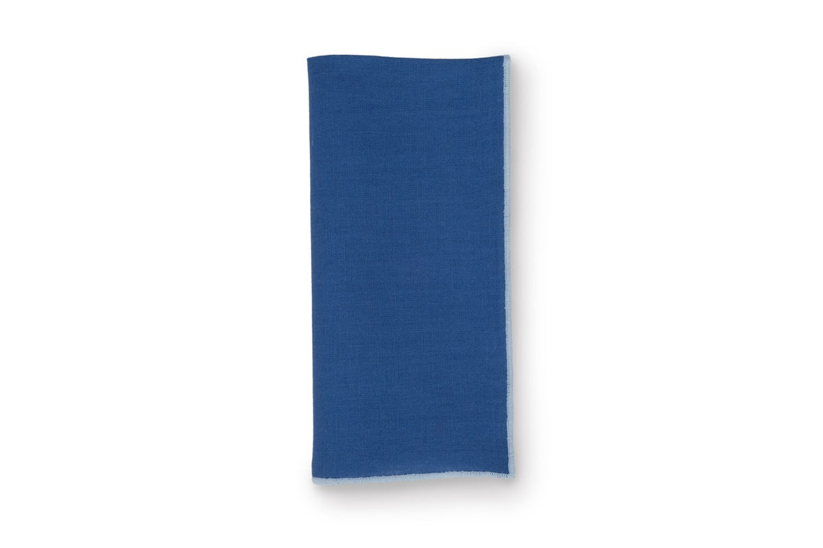 Azul Napkin with Light Blue Small Trim, Set of 4