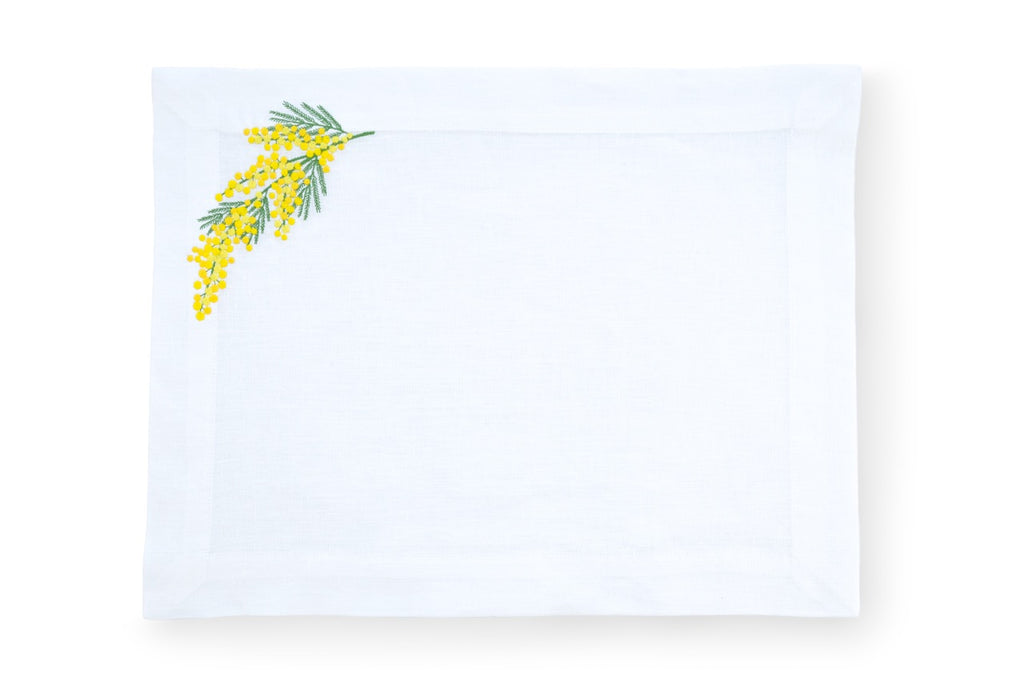 Mimosa Napkin and Placemat, Set of 2