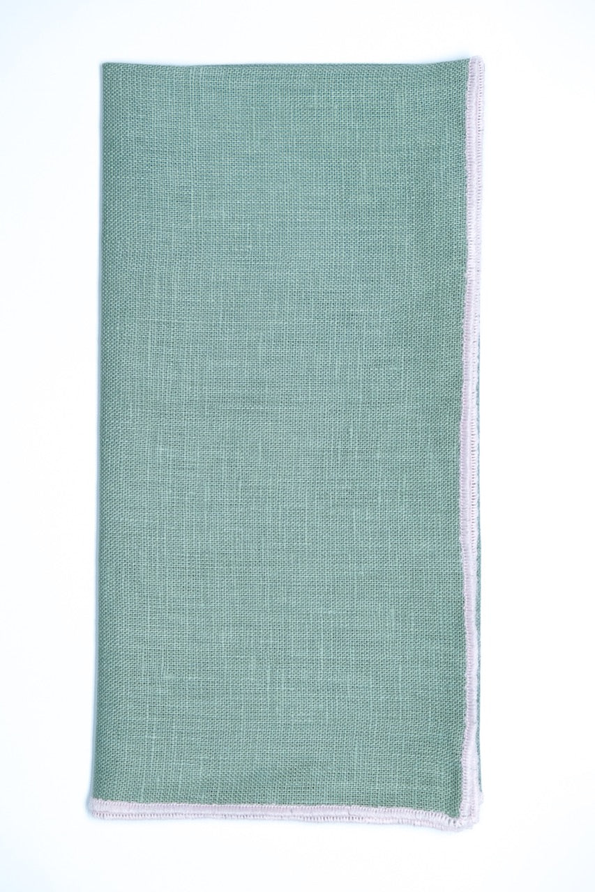 Sea Sonen Napkin Pink Small Trim, Set of 4