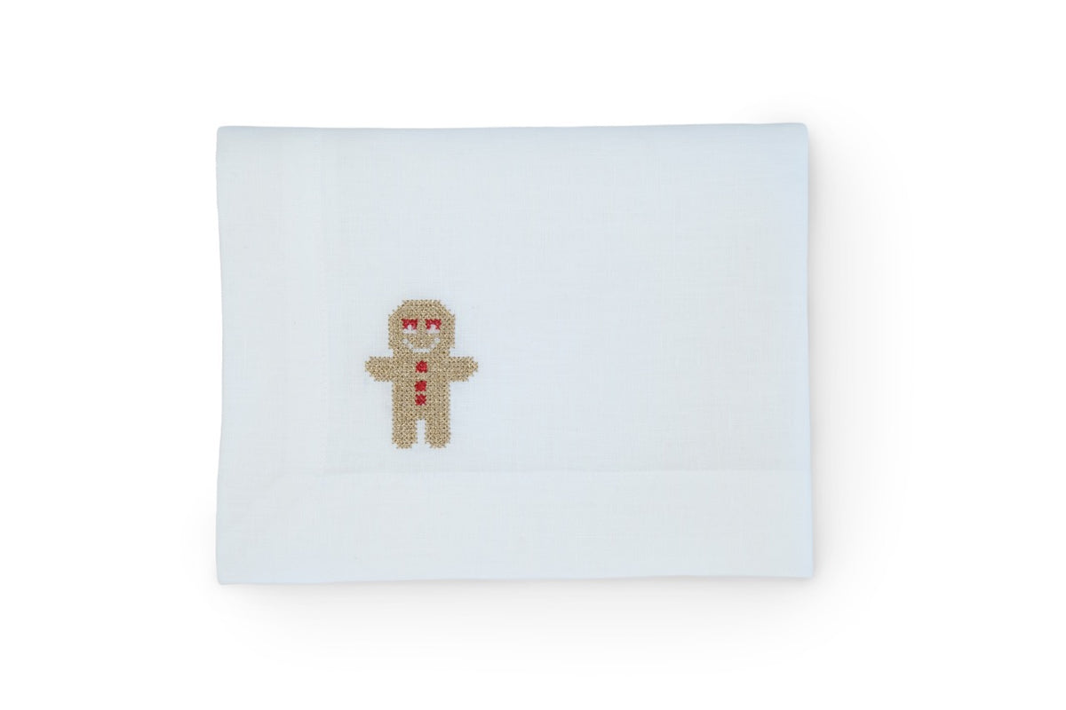 Sparkling Ginger Bread Napkin and Placemat, Set of 2