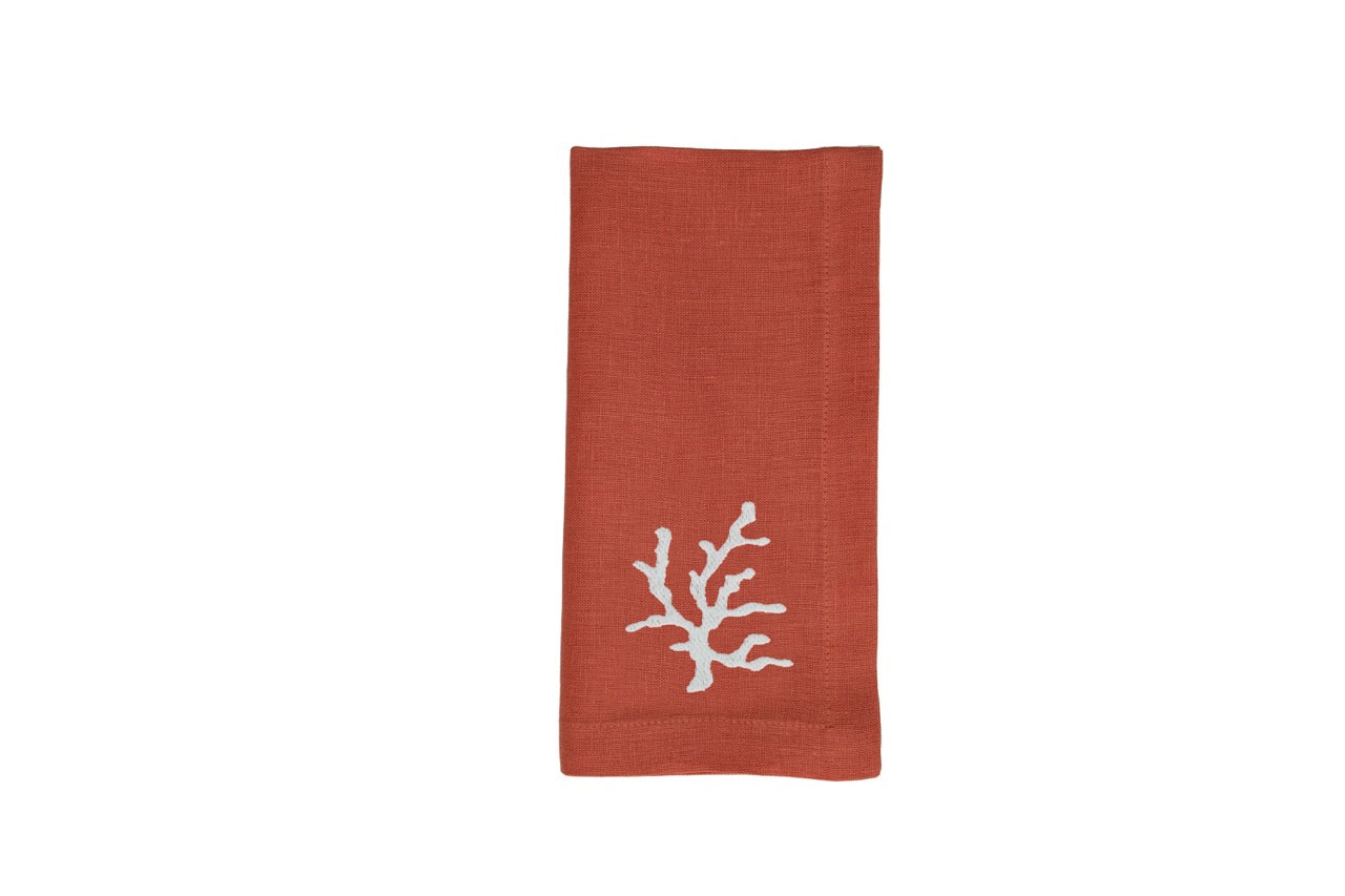 Coral Collection Napkin and Placemat in Tarcin, Set of 2