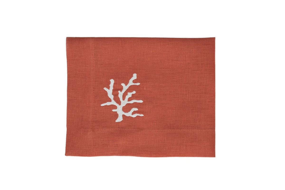 Coral Collection Napkin and Placemat in Tarcin, Set of 2