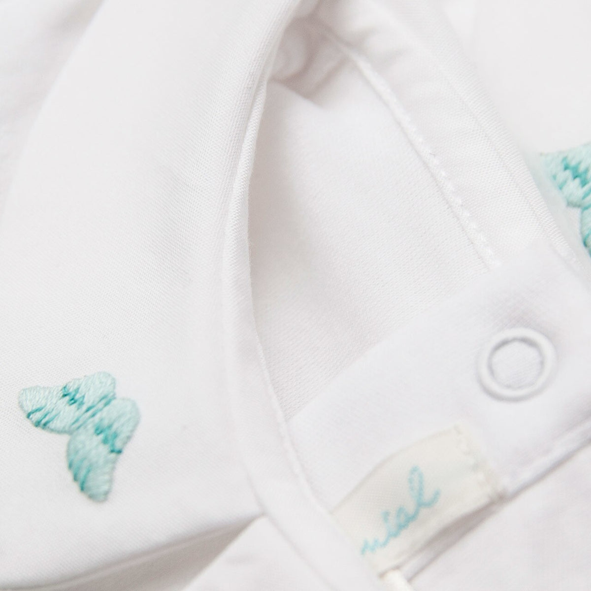 My First Angel Wing Embroidered Onesie Set