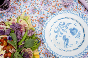 Casa Celeste Dinner Plate with Traditional Designs