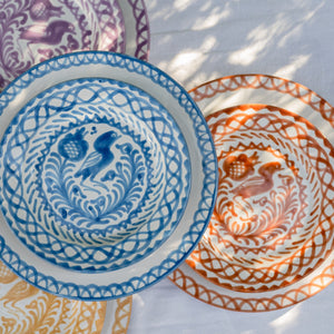 Casa Celeste Salad Plate with Traditional Designs