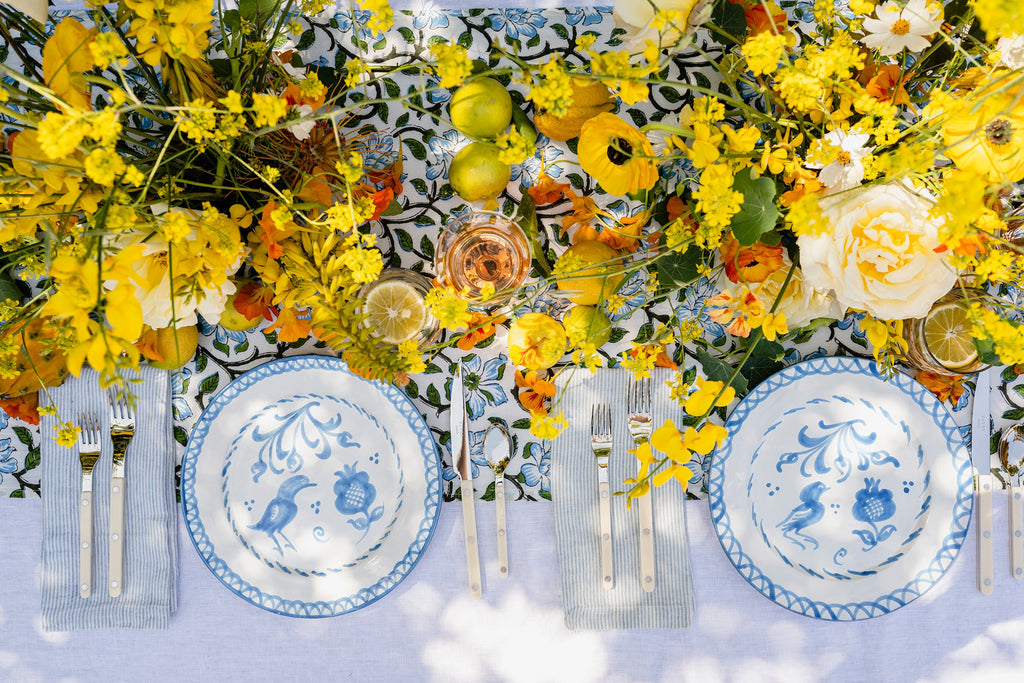 Casa Celeste Dinner Plate with Traditional Designs