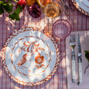 Casa Coral Dinner Plate with Traditional Designs