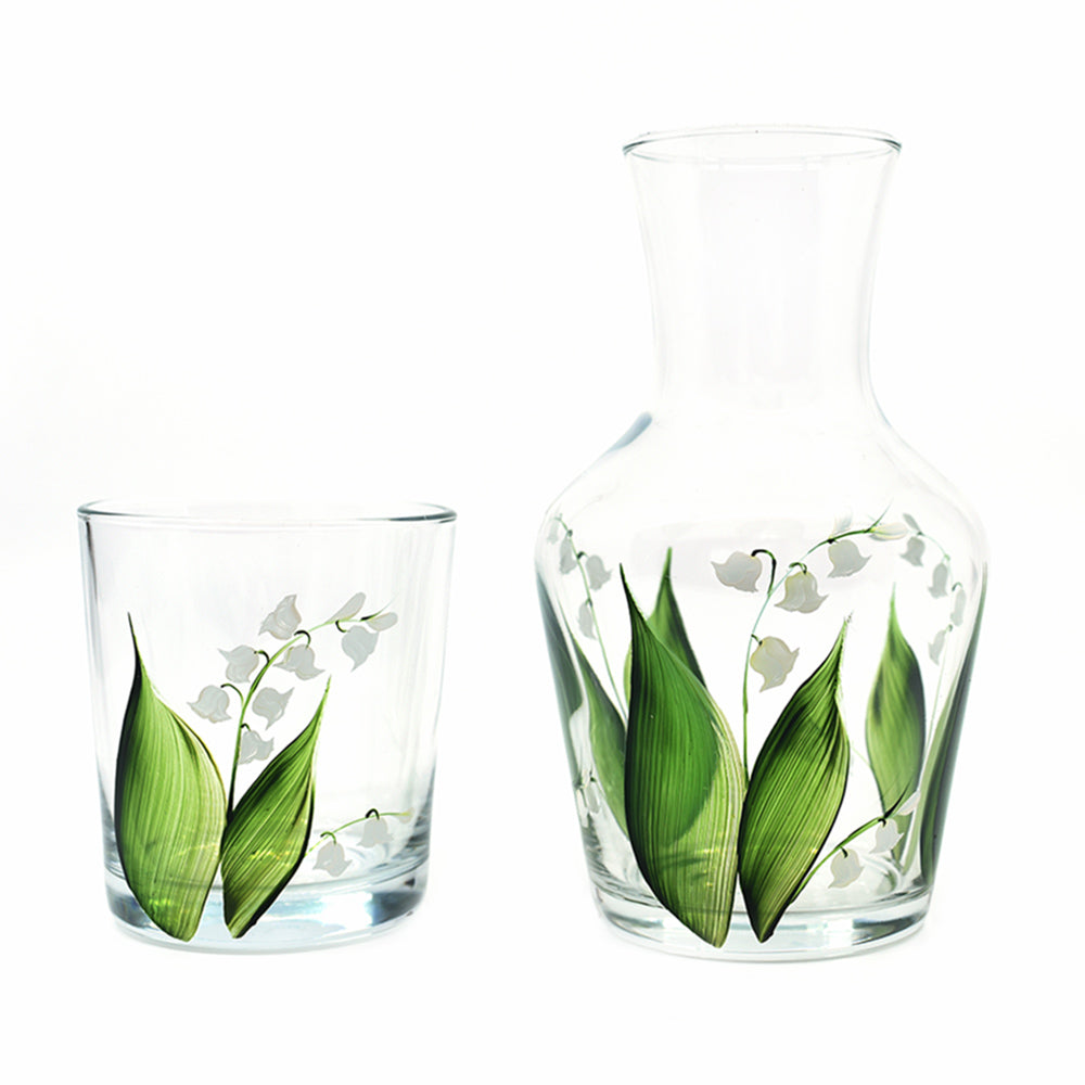Petra Palumbo Lily Of The Valley Carafe And Tumbler