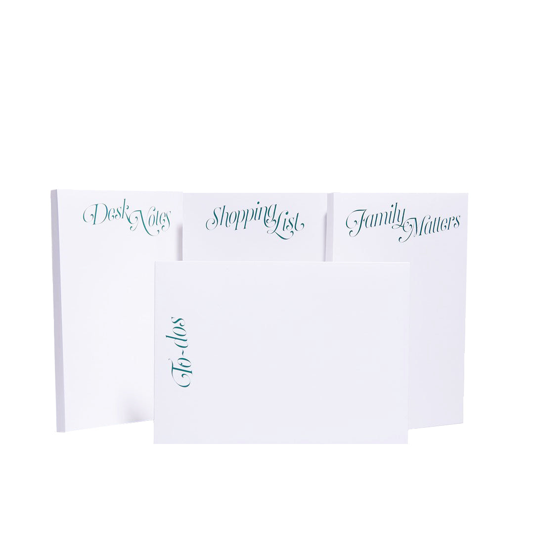 Maison Notepads, Set of 4
