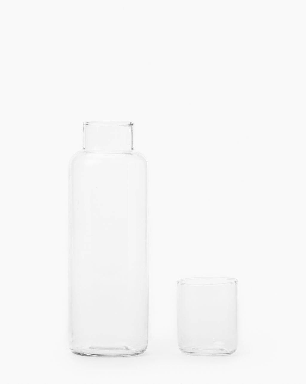 Decanter with Drinking Glass
