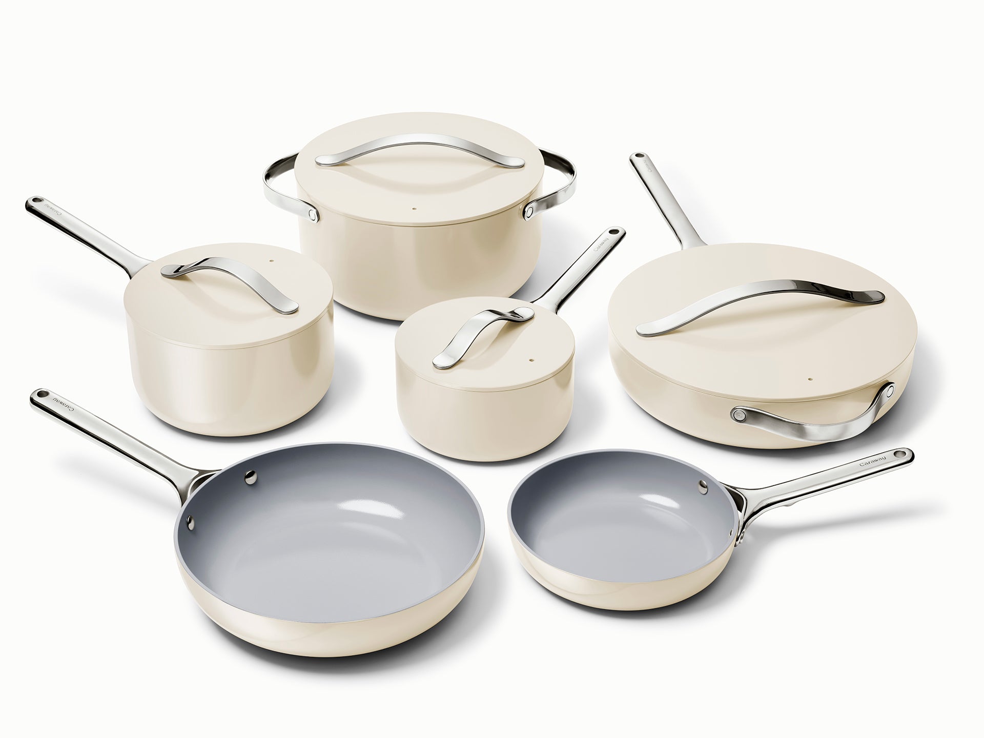 Deluxe - Cookware Set + Minis Duo - Cream