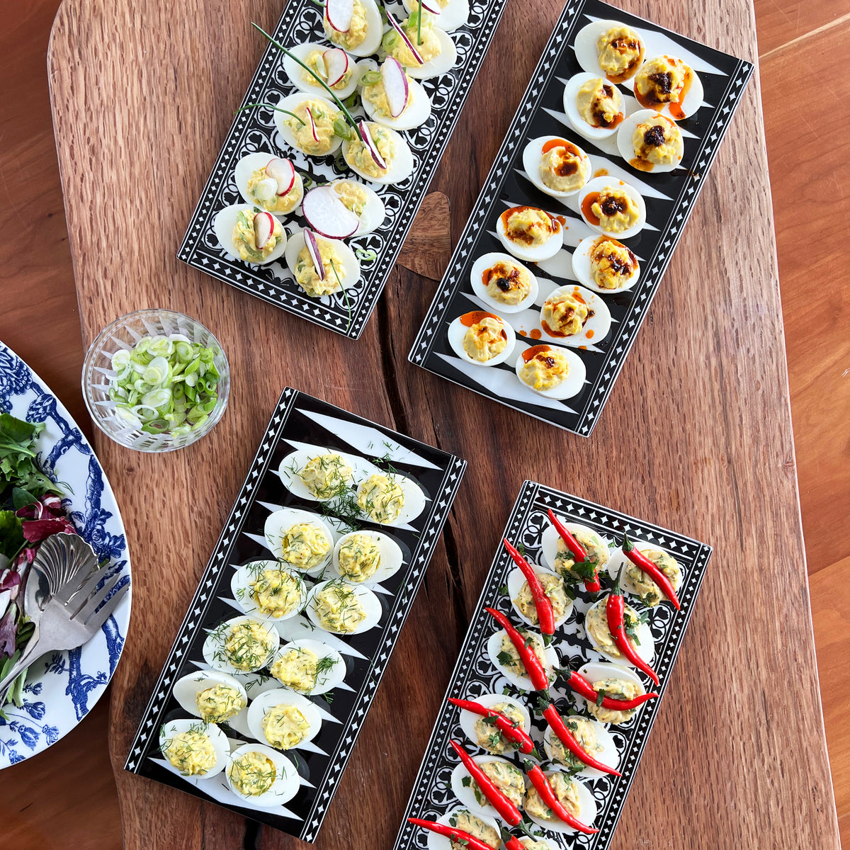 Marrakech Sushi Tray, Set of 2