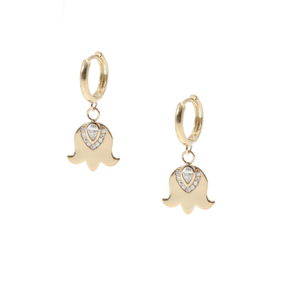 Lily of the Valley Diamond Earrings