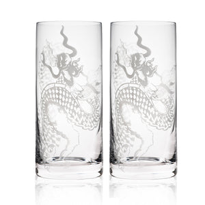 Dragon Tall Drink Glasses