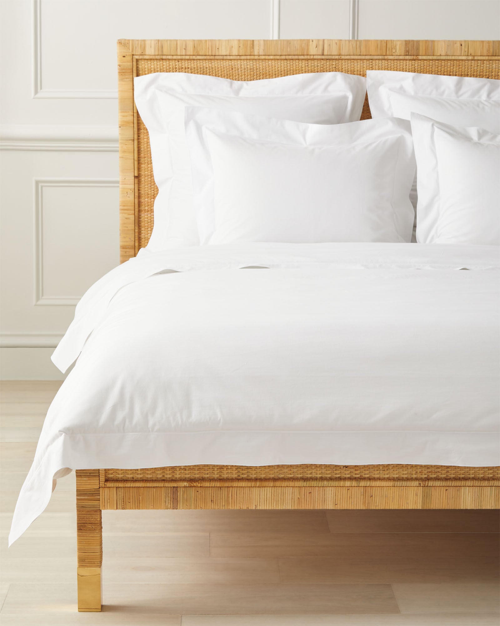 Bristol Percale Duvet Cover in White
