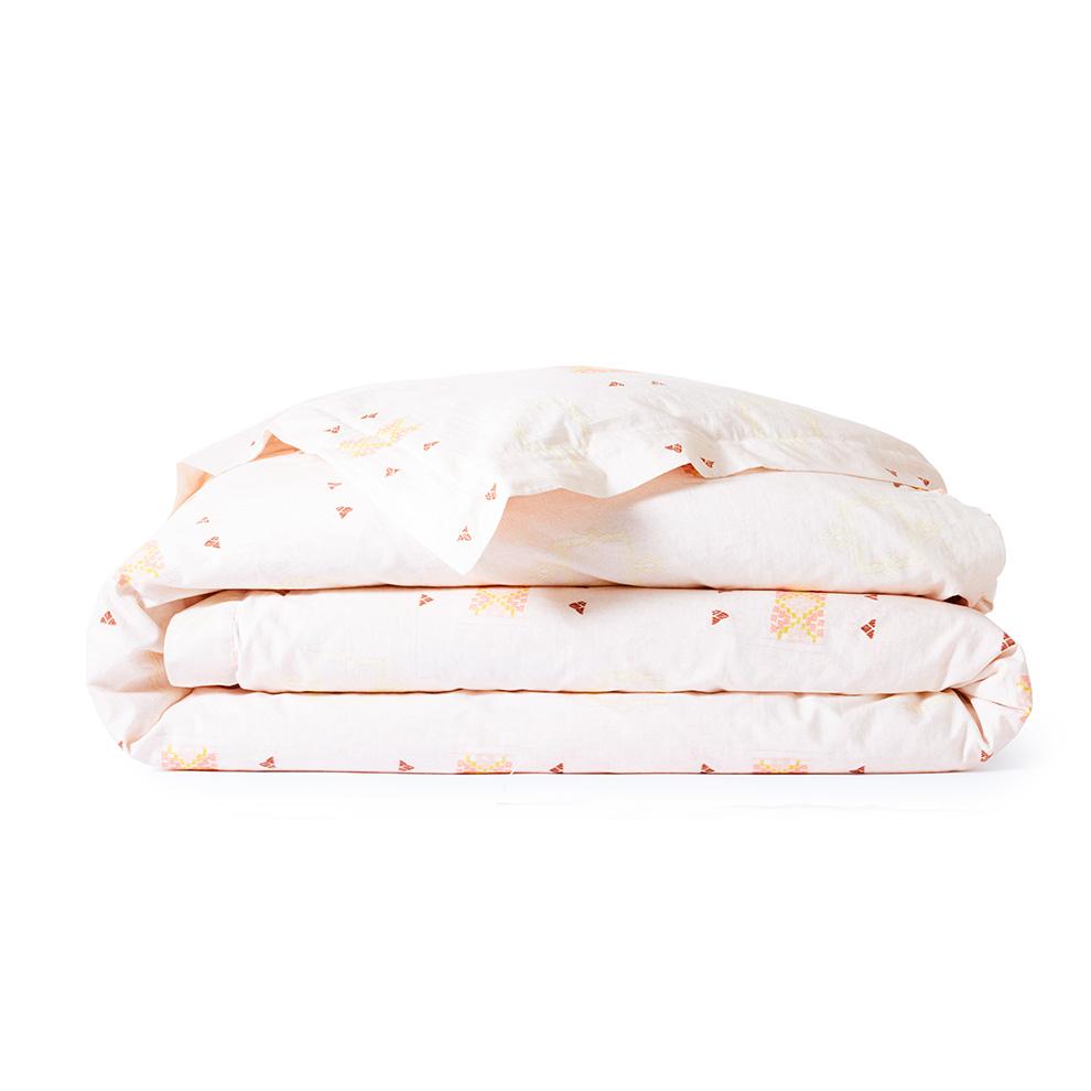 Blush Cactus Silk Duvet