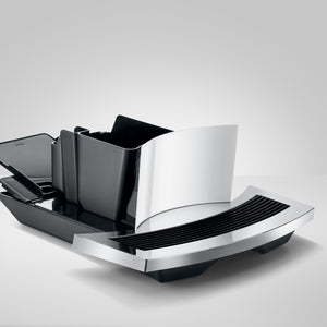 E6 Fully Automatic Coffee Machine in Piano White