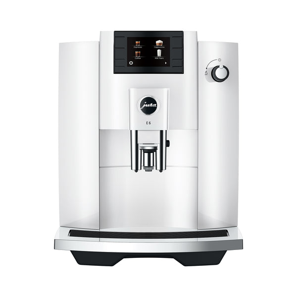 E6 Fully Automatic Coffee Machine in Piano White | Over The Moon