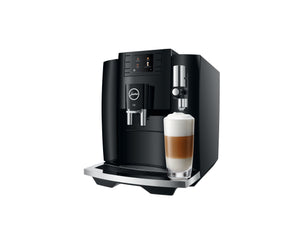 E8 Fully Automatic Coffee Machine in Piano Black