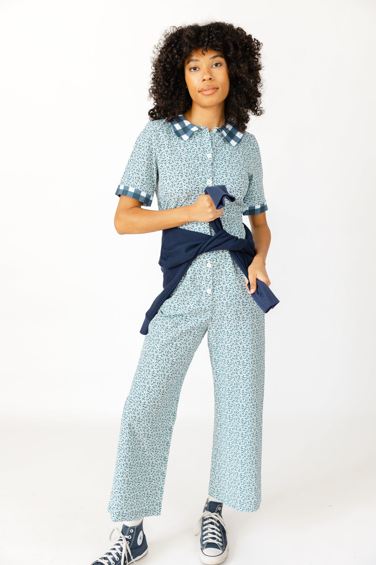 Caddie Suit in Ditsy Floral