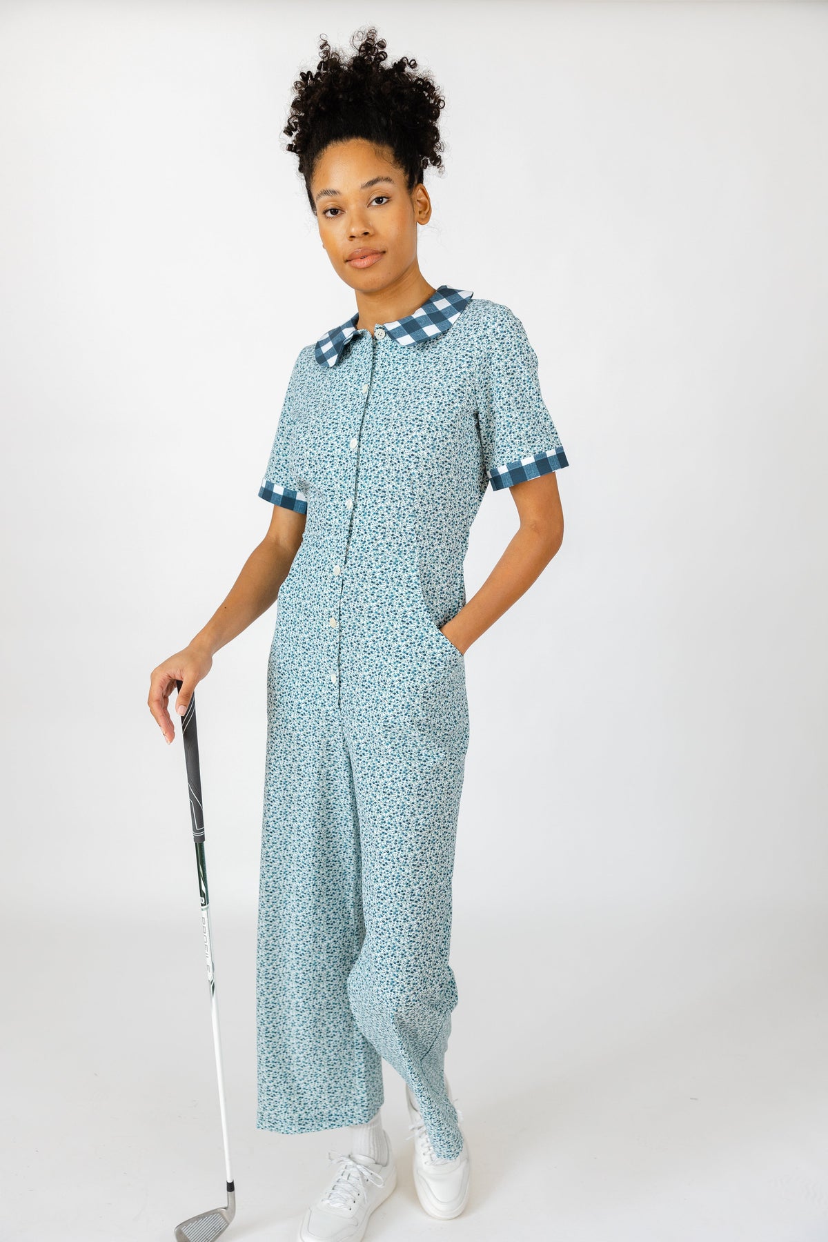 Caddie Suit in Ditsy Floral