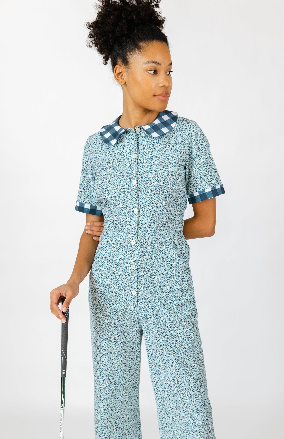 Caddie Suit in Ditsy Floral