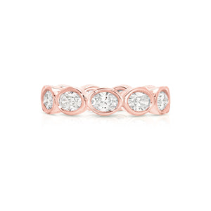 EW Bezel Oval Eternity Band