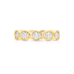 EW Bezel Oval Eternity Band