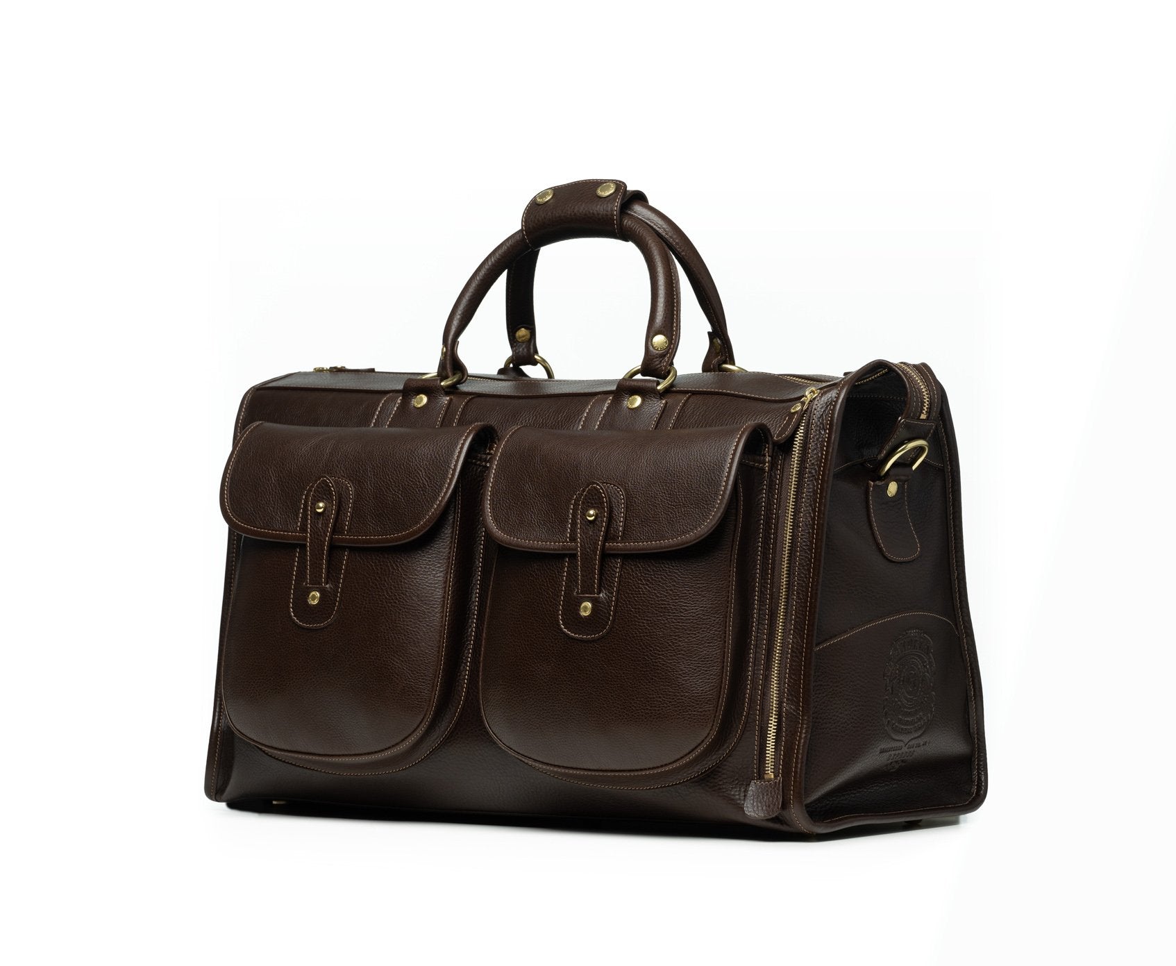 Express No. 2 Duffel Bag in Vintage Leather | Over The Moon