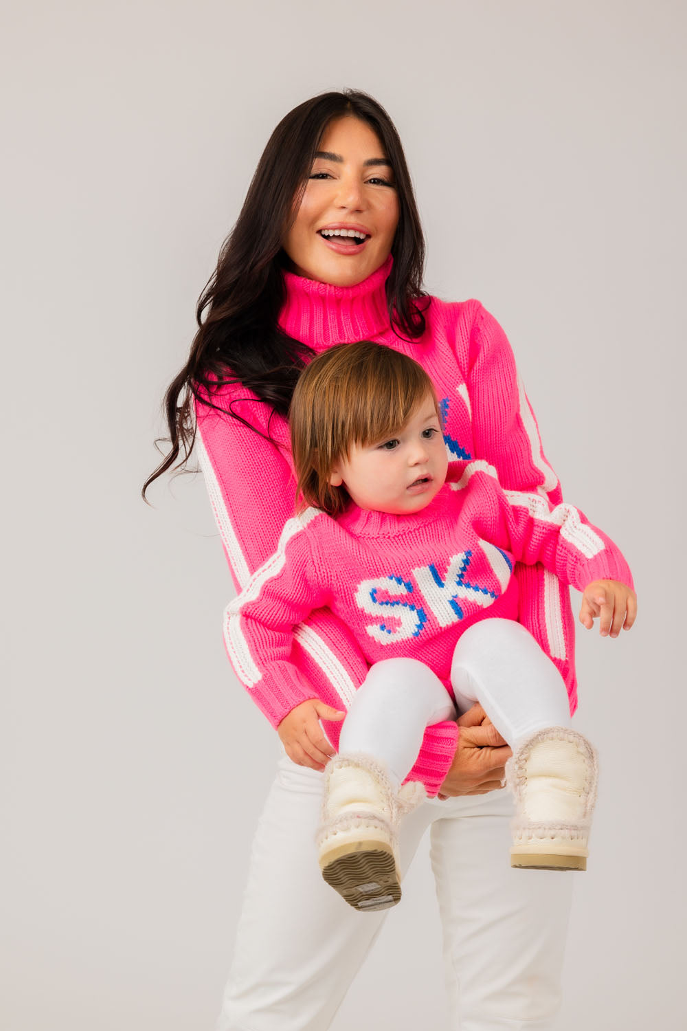 Children’s Retro Ski Crewneck Sweater