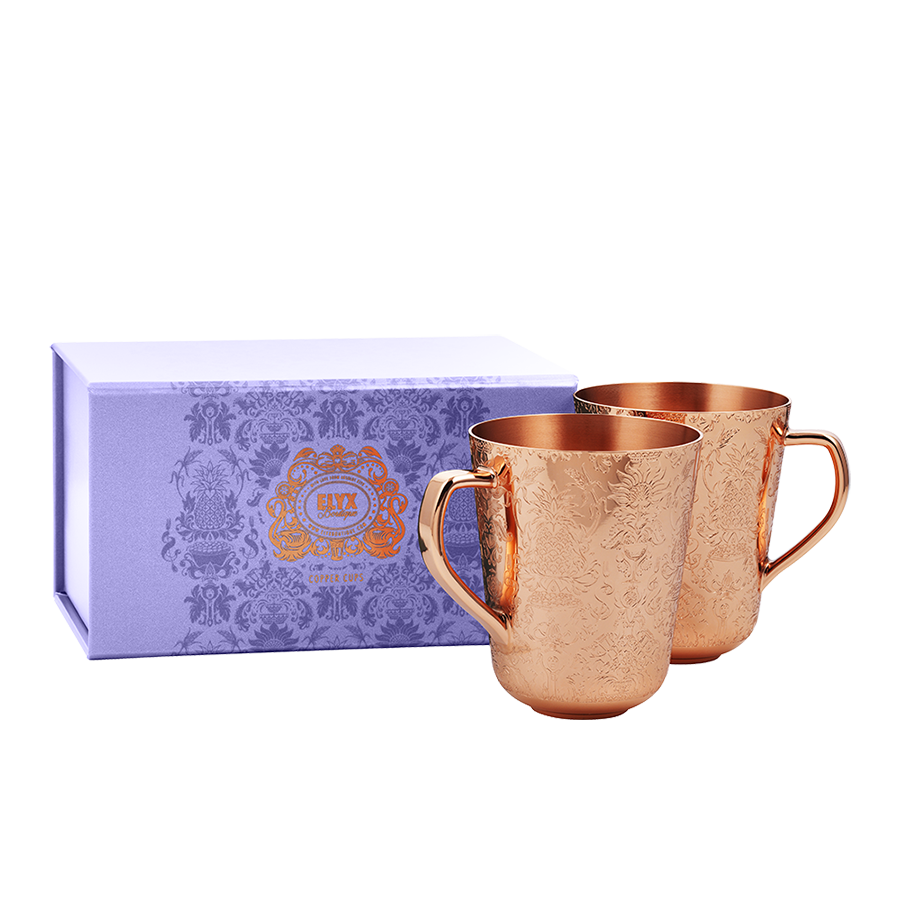 Copper Mule Cups Gift Set