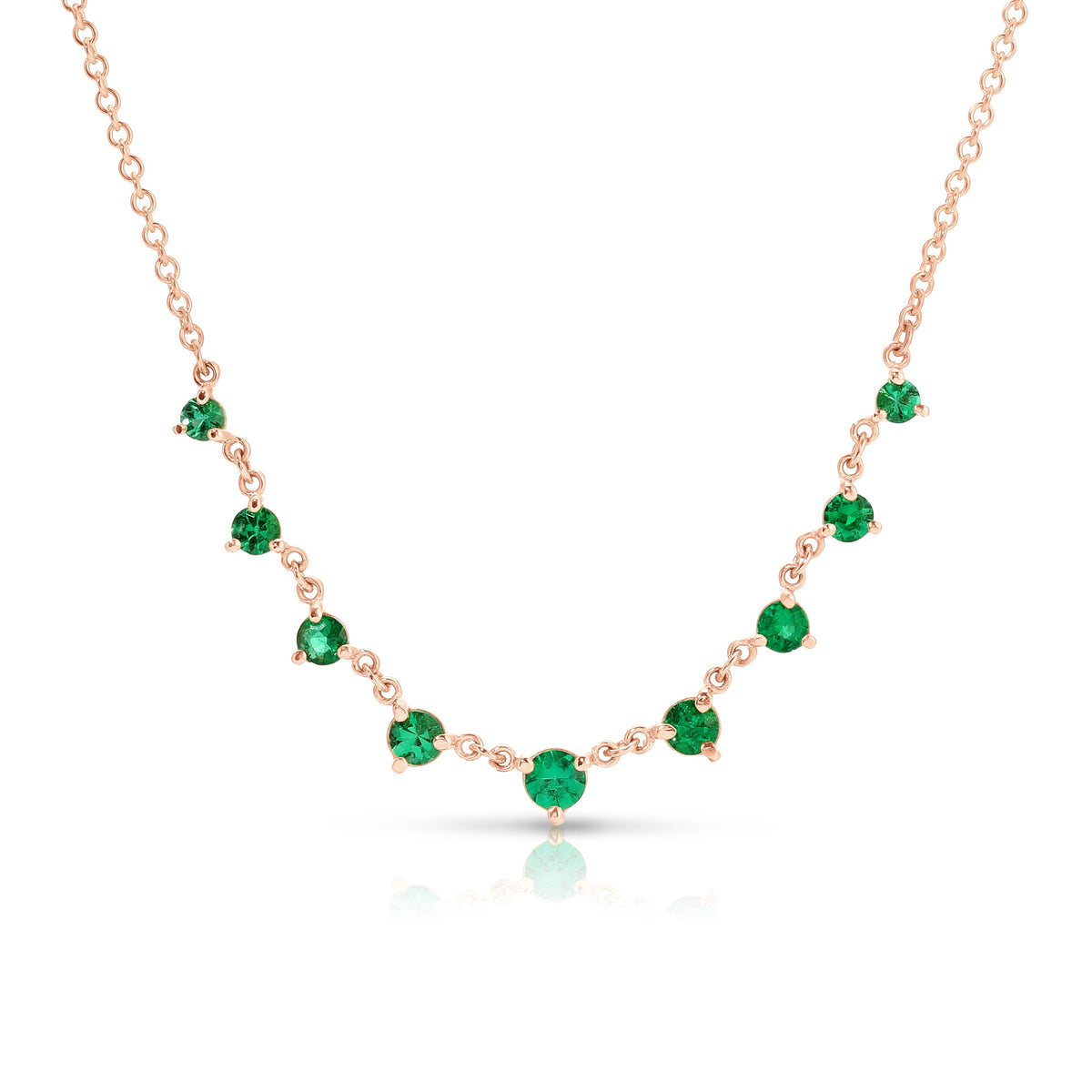 Mini Emerald Starstruck Necklace