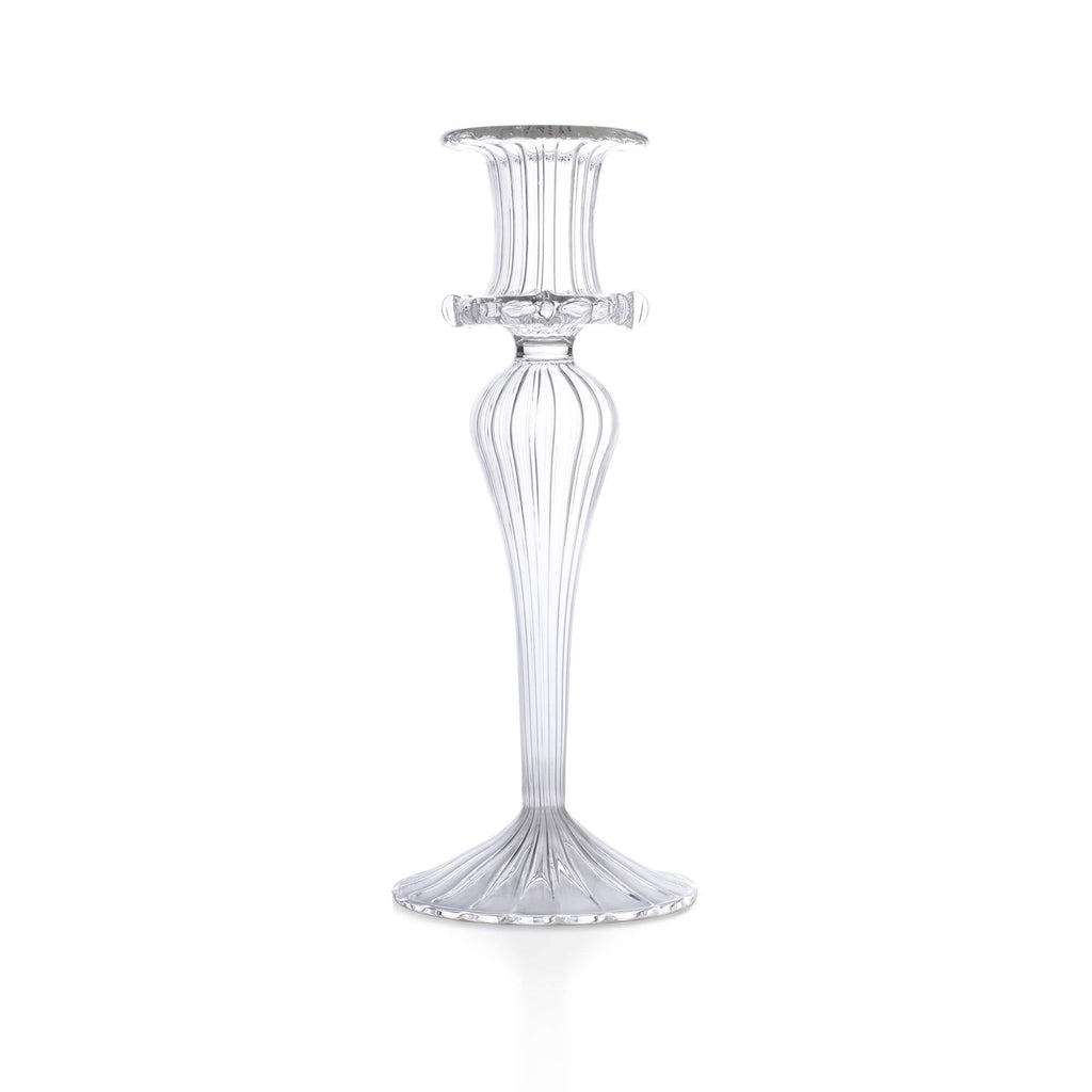 Issy Granger Clear Glass Candlestick