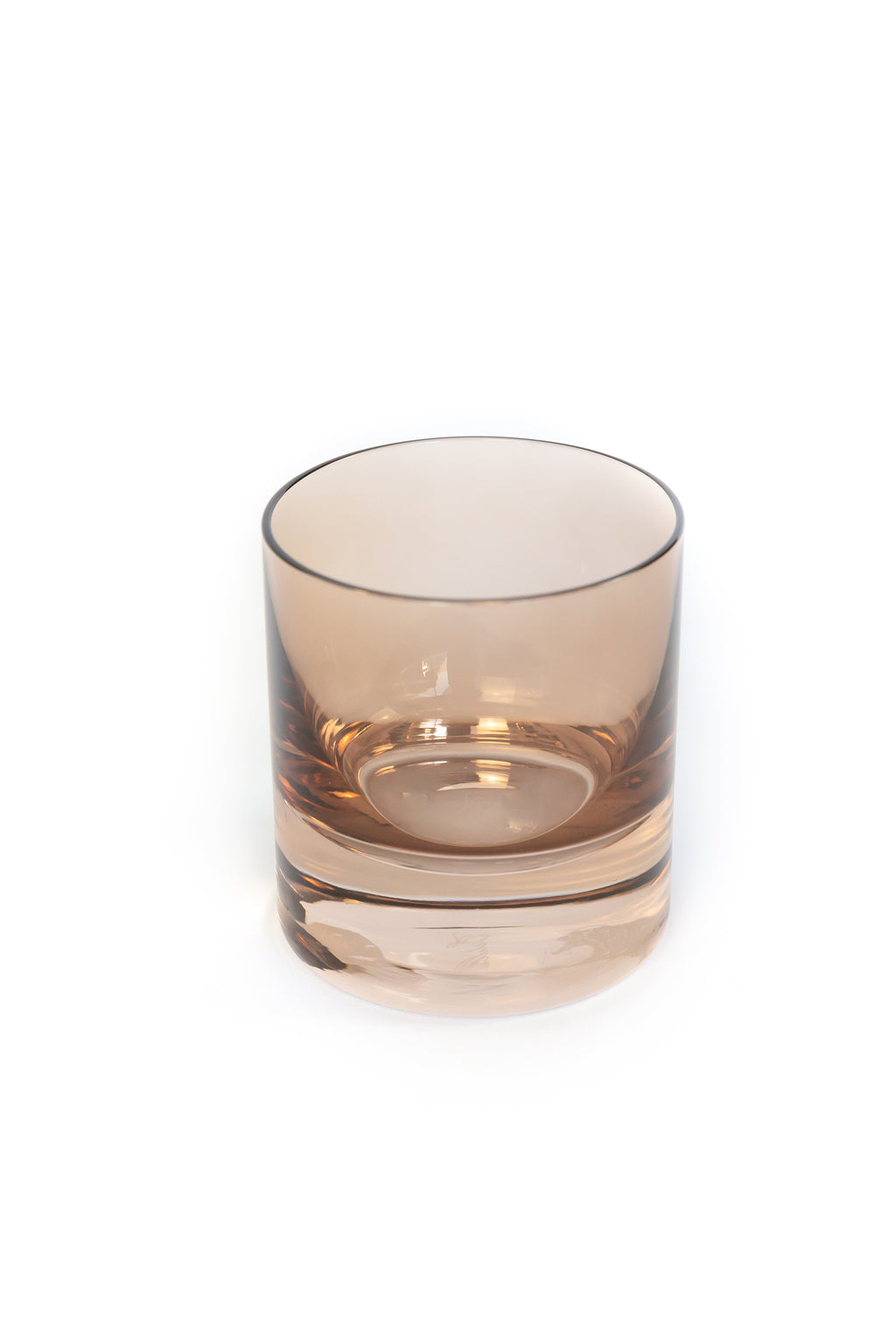 Rocks Glass, Set of 6 in Amber Smoke