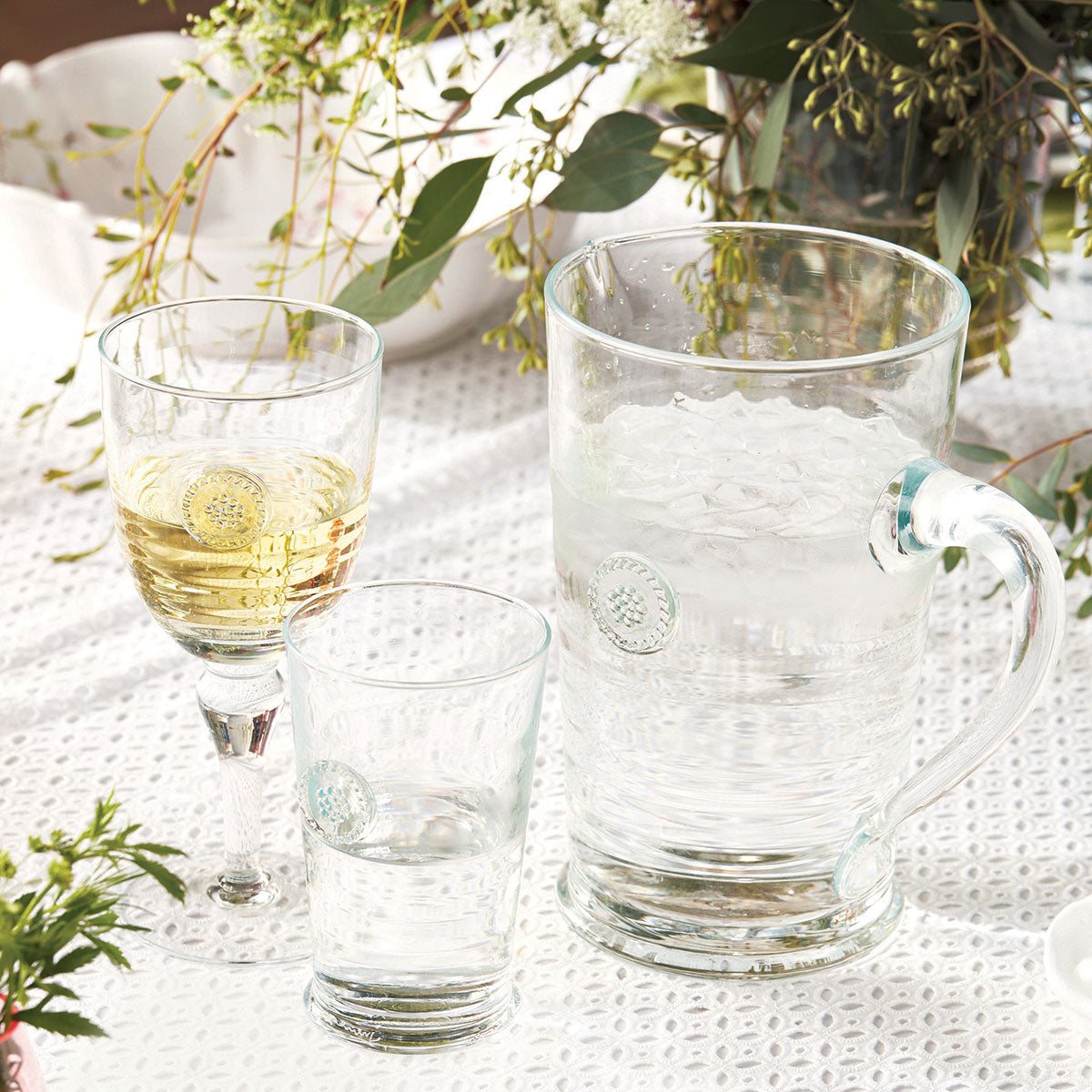 Berry & Thread Glassware Pitcher