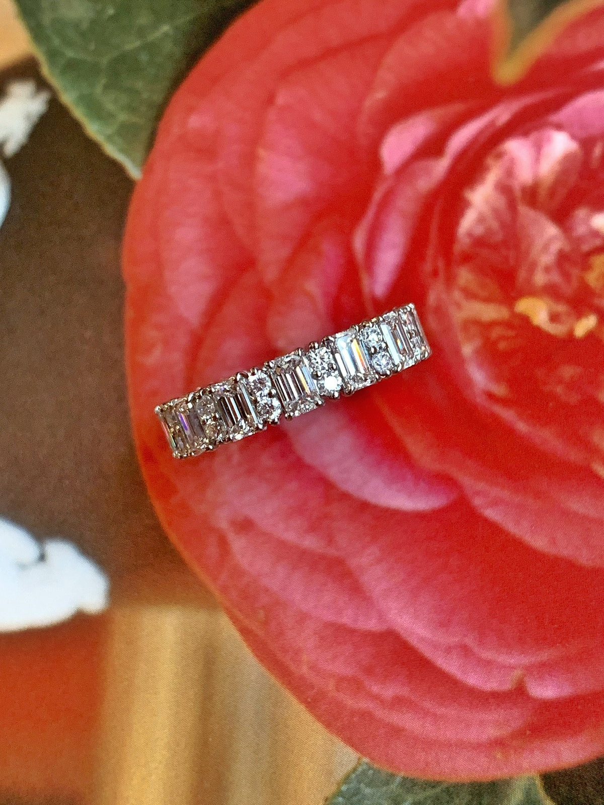 Constellation Mixed Cut Diamond Eternity Band