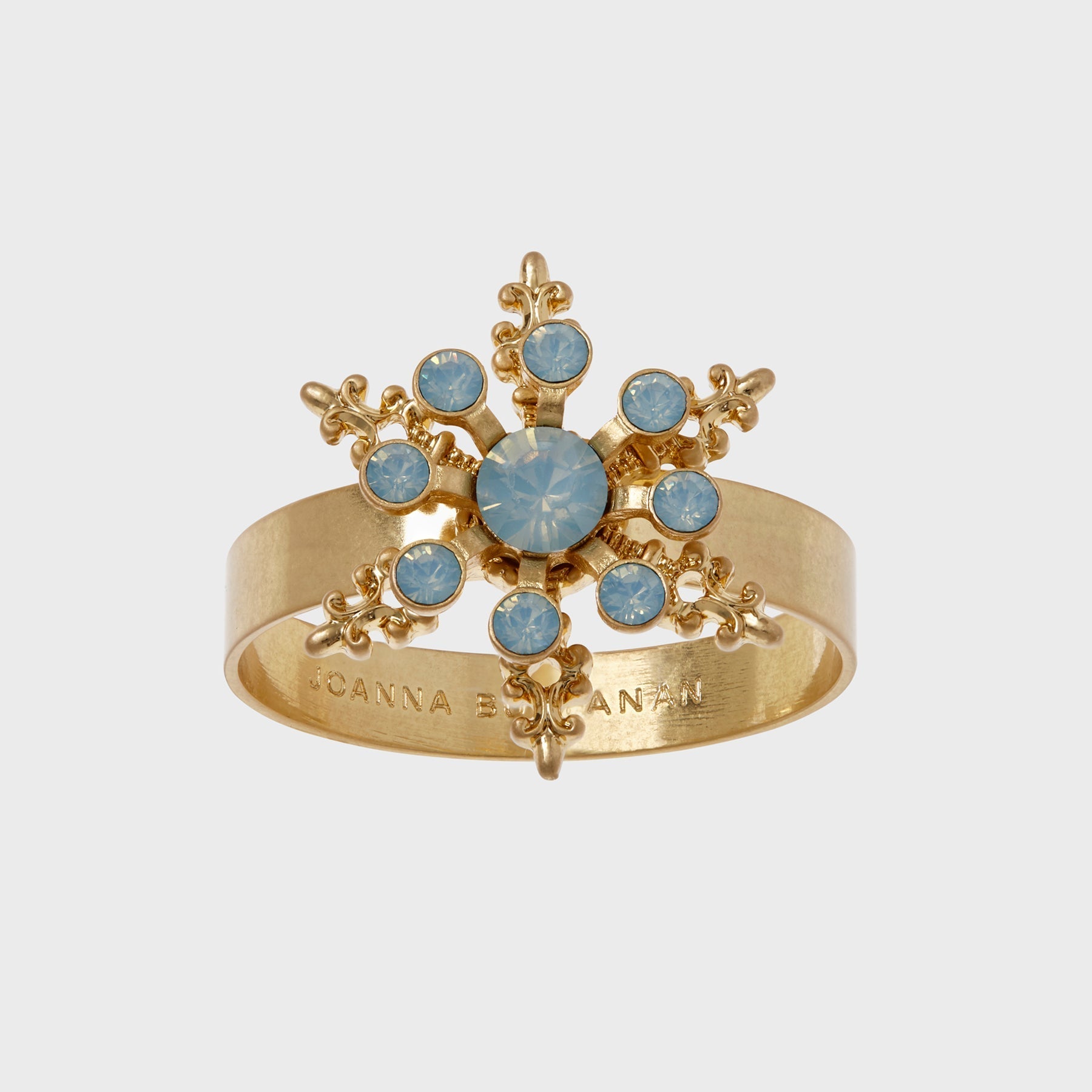 Joanna Buchanan Snowflake Napkin Rings - Thumbnail 3