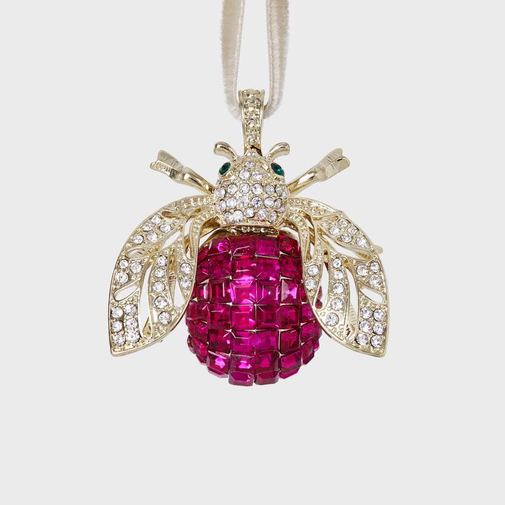 Sparkle Bee Hanging Ornament