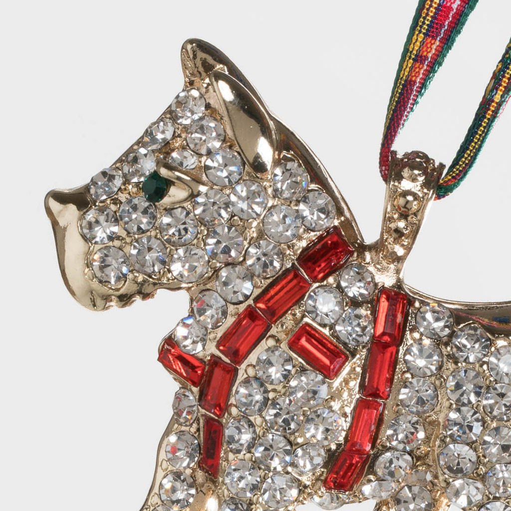 Scottie Dog Hanging Ornament