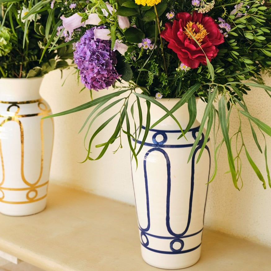 Serenity Blue Vase