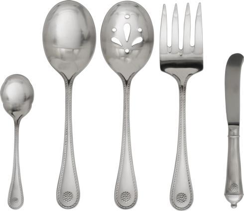 Juliska ~ Berry & Thread Flatware ~ Serving ~ 5pc Hostess Set