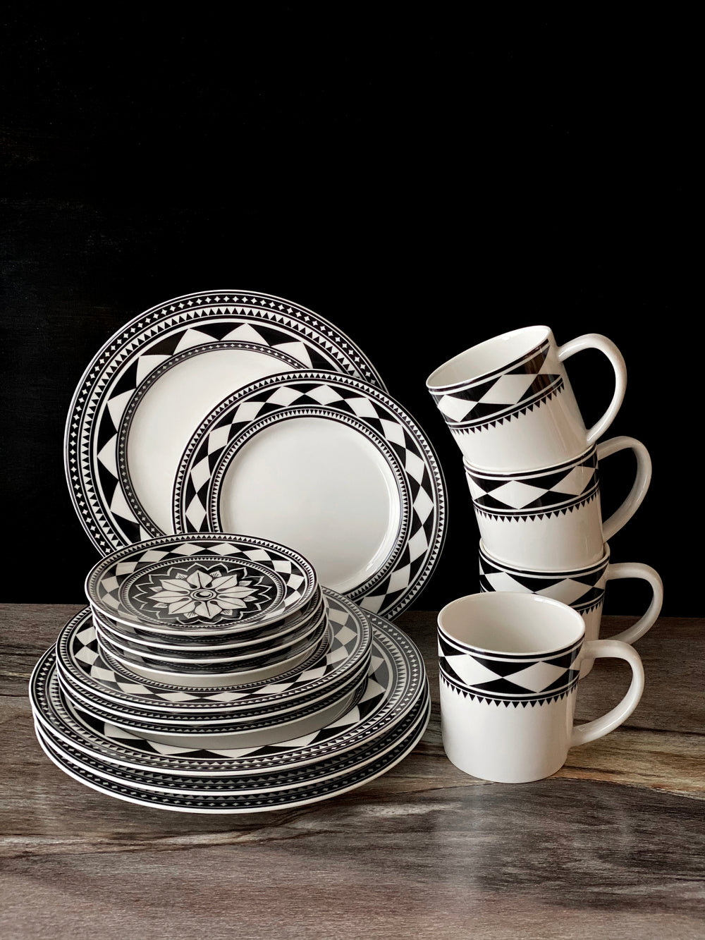Fez Place Setting, Set of 4