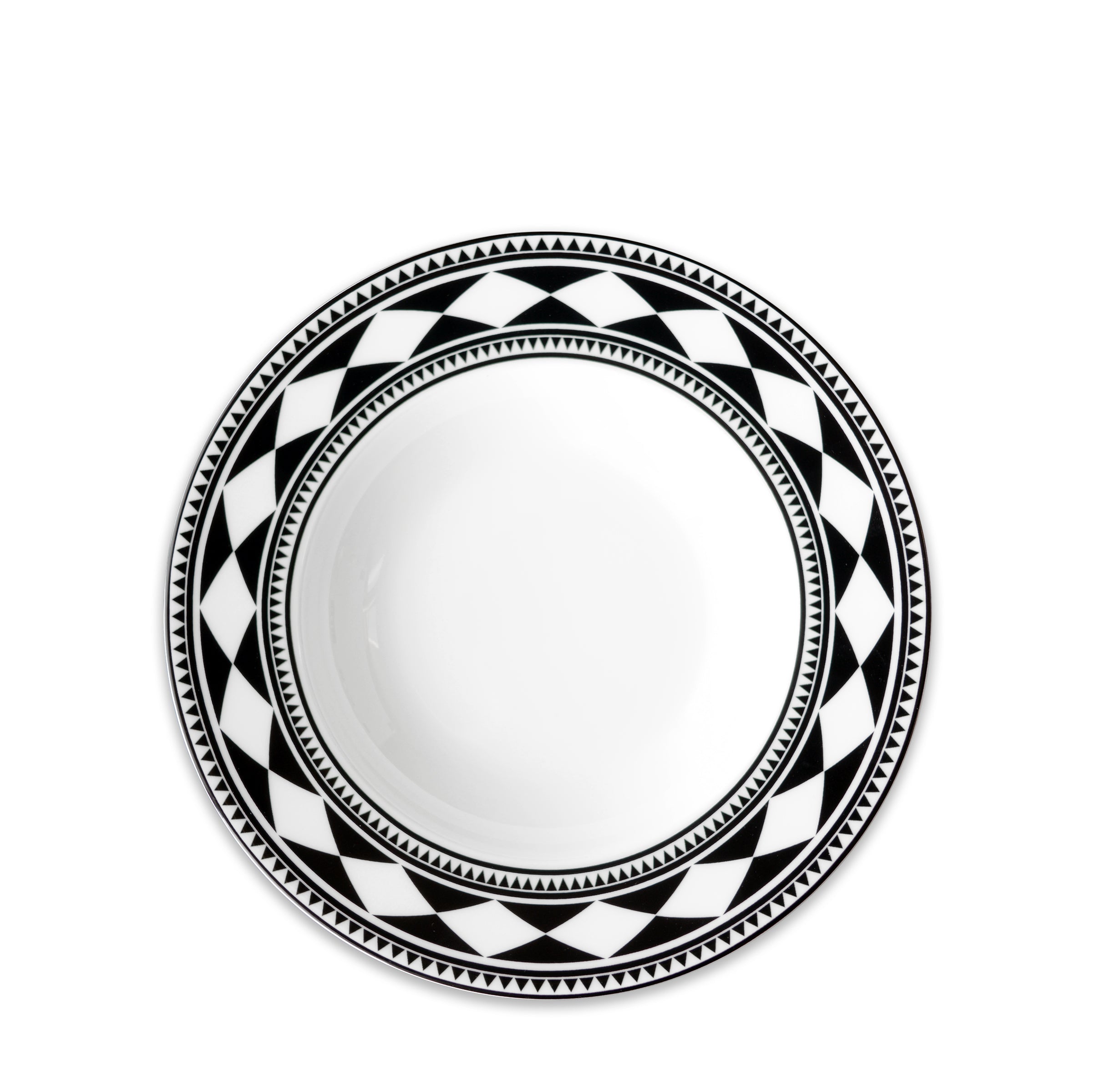 Fez Rimmed Soup Bowl - Caskata