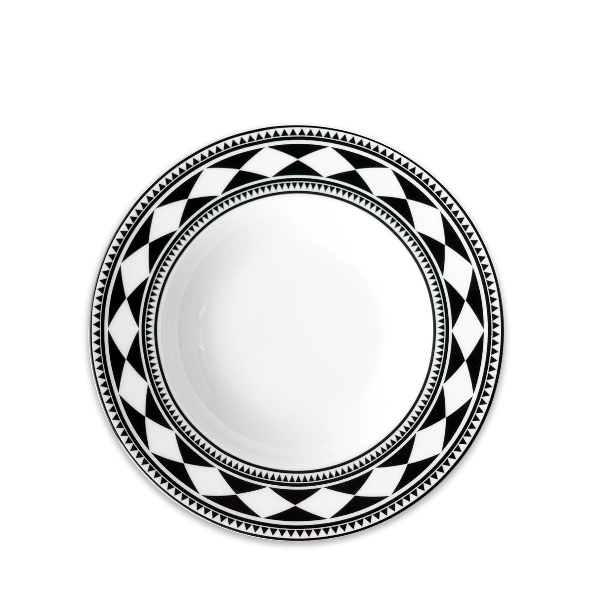 Fez Rimmed Soup Bowl - Caskata