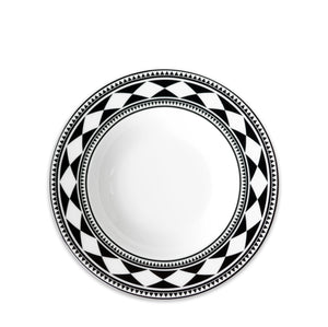 Fez Rimmed Soup Bowl - Caskata